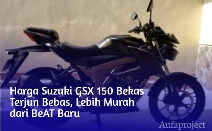Harga Suzuki GSX 150 Bekas