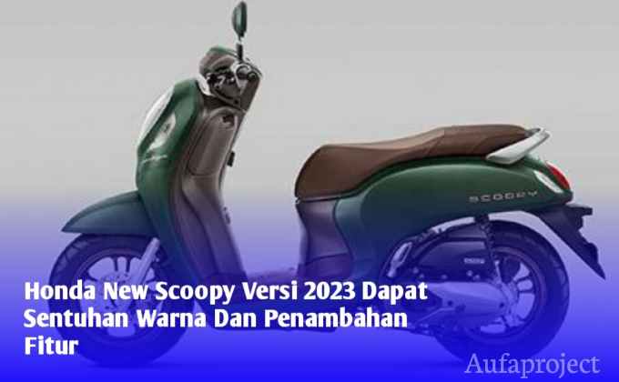 New Scoopy 2023 Dapat Sentuhan Warna