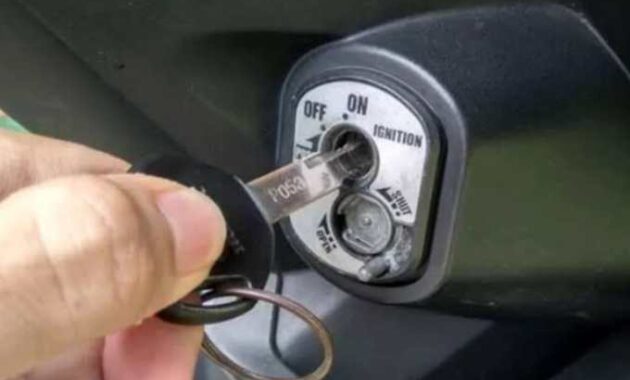 Cara Mengatasi Kunci Motor Macet