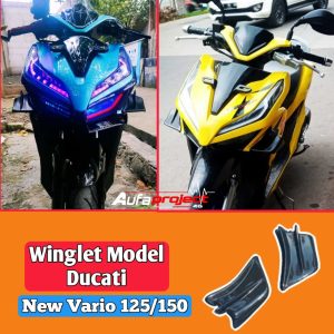 Winglet Model Ducati Honda New Vario 125/150