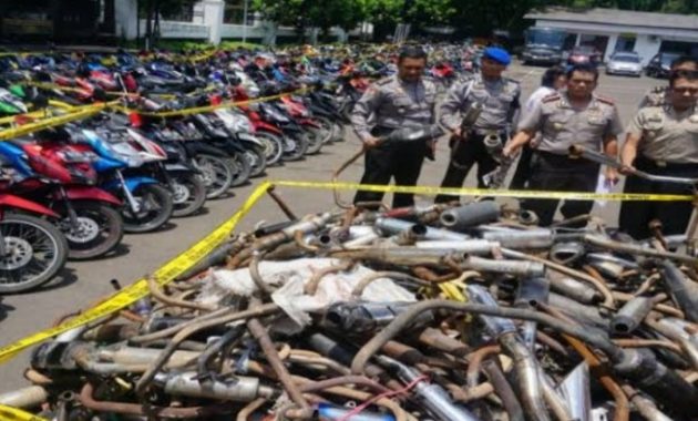 Modifikasi Knalpot Motor Nggak Boleh Asal