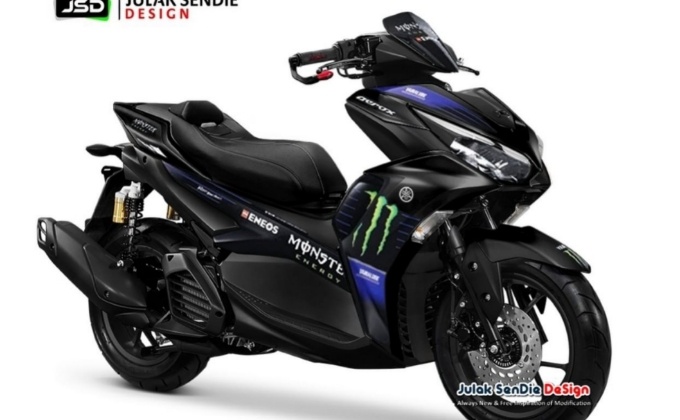 Modifikasi New Yamaha Aerox
