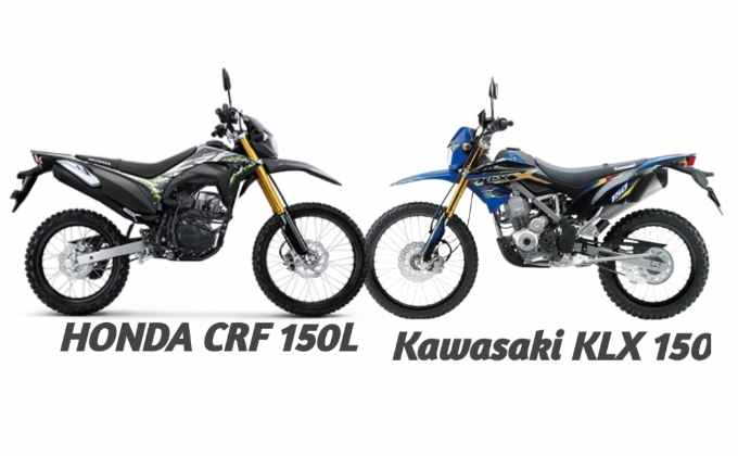 Perbandingan Kawasaki KLX 150 dan Honda CRF 150L