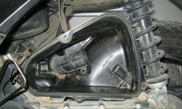 Filter Udara Motor Sering Kemasukan Air