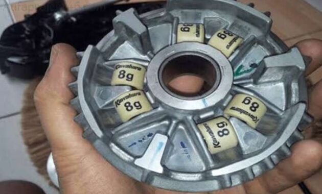 Kombinasi Roller Kawahara dan Per CVT