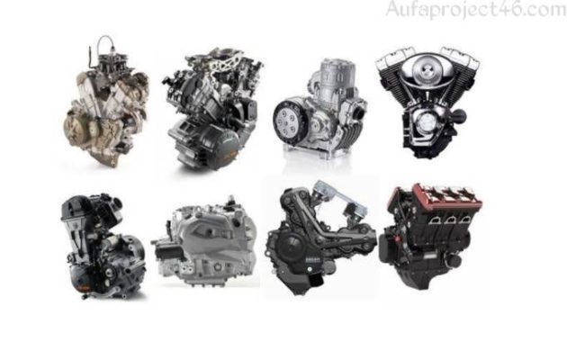 Mesin Motor 1 hingga 4 Silinder