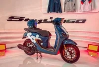 modifikasi Honda Stylo warna biru