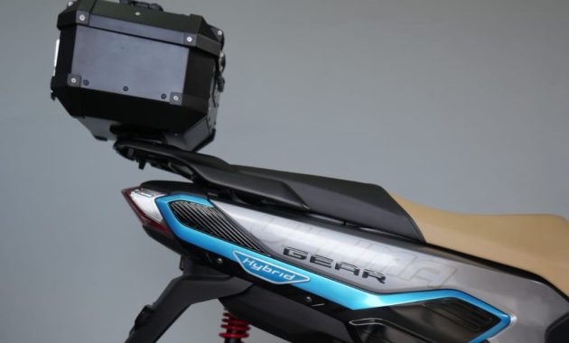 Modifikasi Yamaha Gear 125 Hybrid