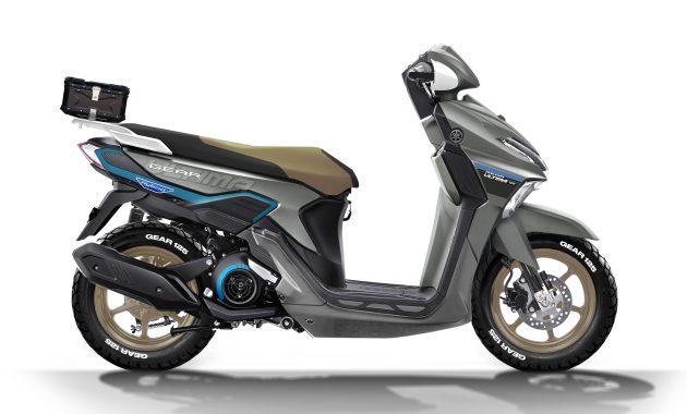 Modifikasi Yamaha Gear 125 Hybrid
