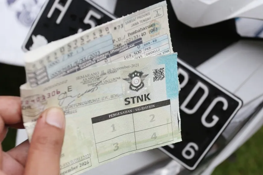 Biaya Ganti Plat Motor Terbaru