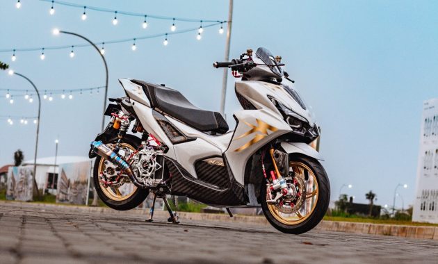 modifikasi Yamaha Aerox Alpha