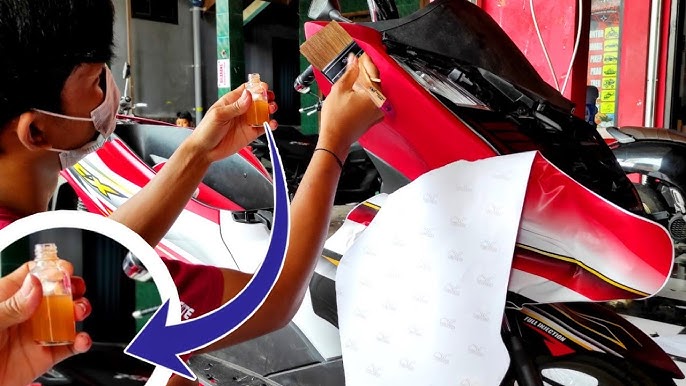 Aturan Striping Motor di Indonesia