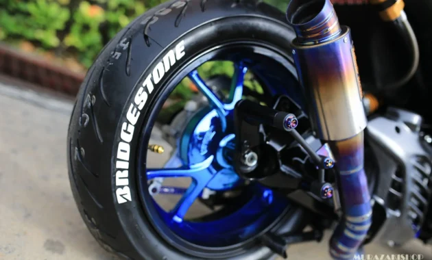 ukuran ban Aerox standar