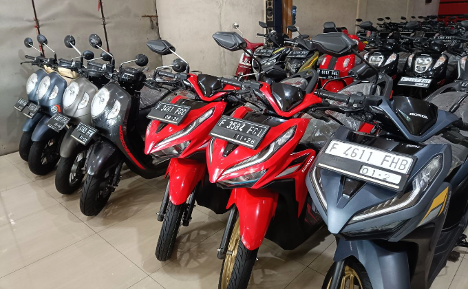 motor bekas harga stabil Honda Vario
