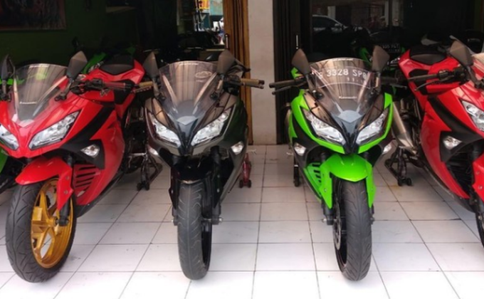 motor bekas harga stabil NinJA FI