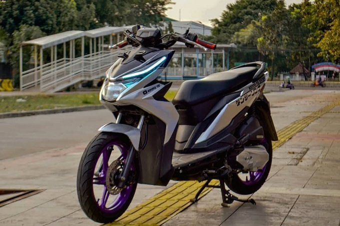 15 ide modifikasi beat street Konsep Babylook