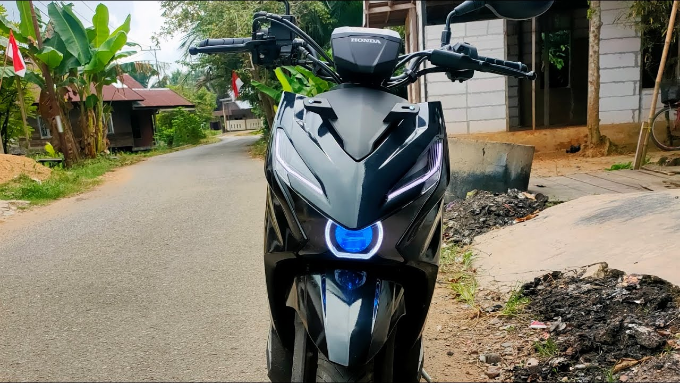 ide modifikasi beat street Modifikasi Lampu