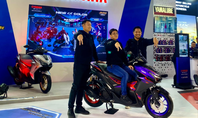 Warna Baru Yamaha Aerox Alpha 2026