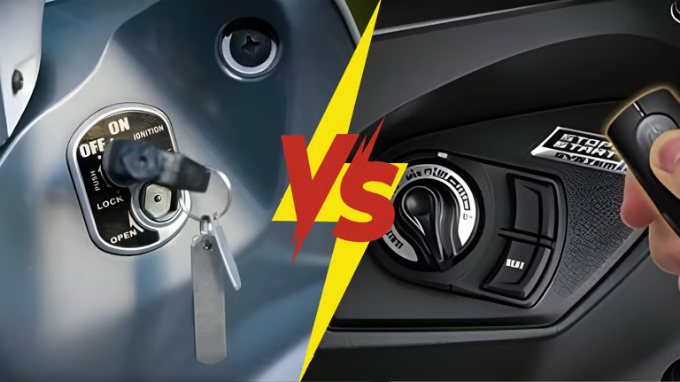 Perbedaan Keyless dan Smart Key Motor