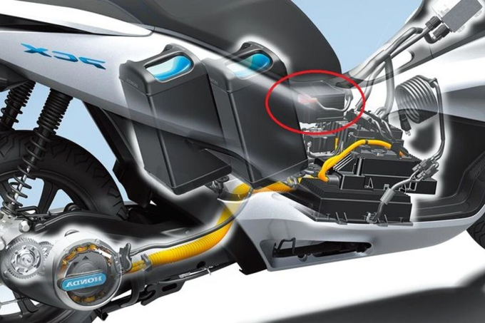Baterai Motor Listrik Menggelembung